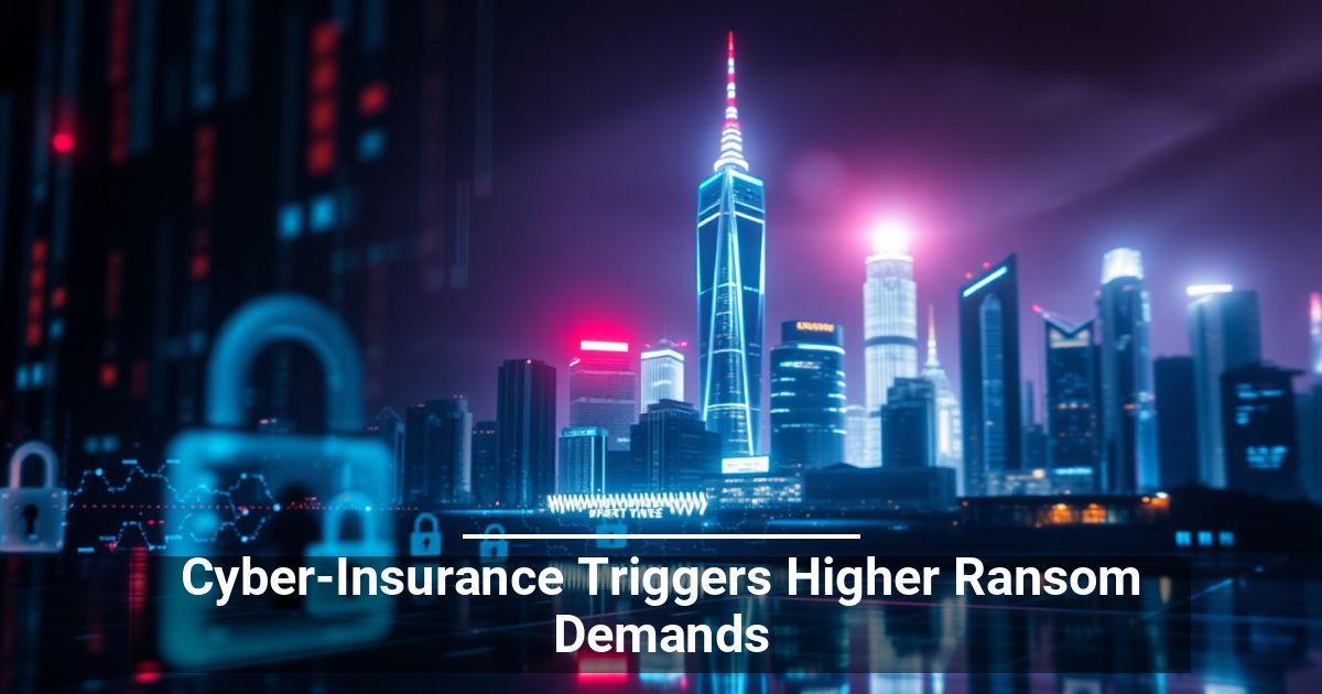 Cyber-Insurance Triggers Higher Ransom Demands
